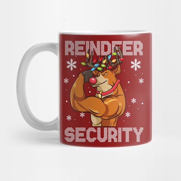 Reindeer Security Christmas by E